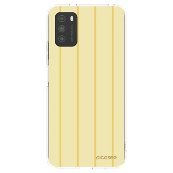 Picasee silikonska prozirna maskica za Xiaomi Poco M3 - Liquid sunshine