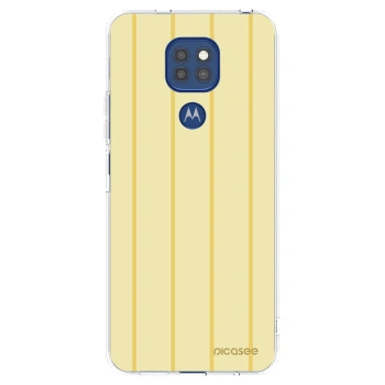 Picasee silikonska prozirna maskica za Motorola Moto G9 Play - Liquid sunshine