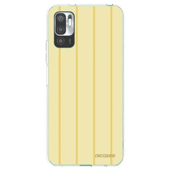 Picasee silikonska prozirna maskica za Xiaomi Redmi Note 10 5G - Liquid sunshine
