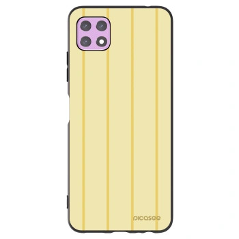 Picasee crna silikonska maskica za Samsung Galaxy A22 A226B 5G - Liquid sunshine