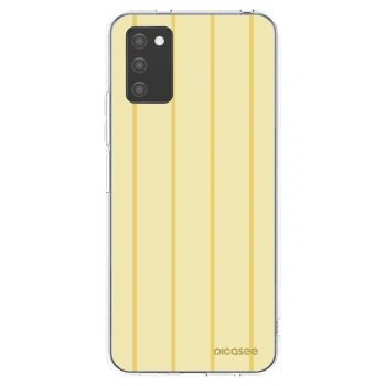 Picasee silikonska prozirna maskica za Samsung Galaxy A02s A025G - Liquid sunshine