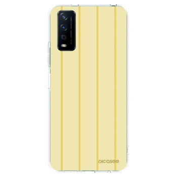 Picasee silikonska prozirna maskica za Vivo Y11s - Liquid sunshine