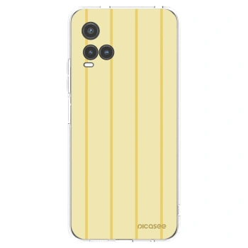 Picasee silikonska prozirna maskica za Vivo Y33s - Liquid sunshine