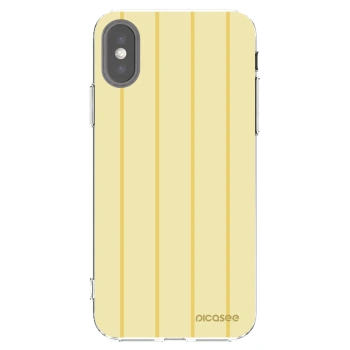 Picasee silikonska prozirna maskica za Apple iPhone X/XS - Liquid sunshine
