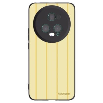Picasee crna silikonska maskica za Honor Magic5 Pro - Liquid sunshine