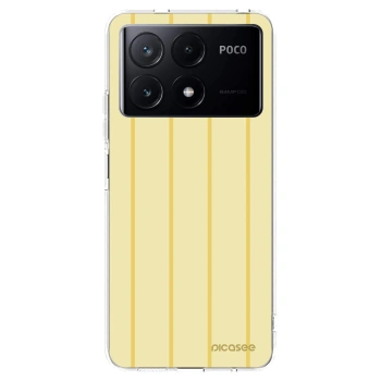 Picasee silikonska prozirna maskica za Xiaomi Poco X6 Pro - Liquid sunshine