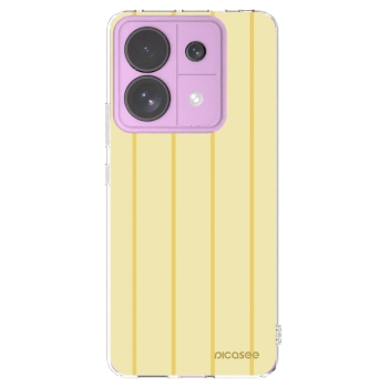 Picasee silikonska prozirna maskica za Xiaomi Redmi Note 13 Pro 5G - Liquid sunshine