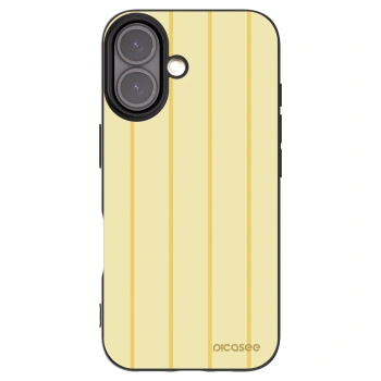 Picasee crna silikonska maskica za Apple iPhone 16 - Liquid sunshine