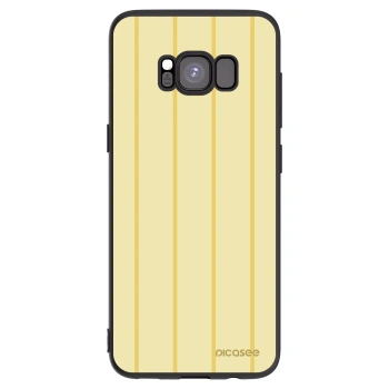 Picasee crna silikonska maskica za Samsung Galaxy S8 G950F - Liquid sunshine