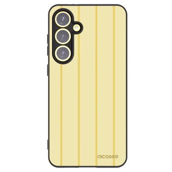 Picasee crna silikonska maskica za Samsung Galaxy S24 FE S721B - Liquid sunshine