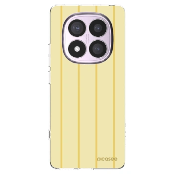 Picasee silikonska prozirna maskica za Xiaomi Redmi Note 14 Pro 5G - Liquid sunshine