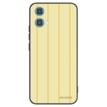 Picasee crna silikonska maskica za Motorola Moto G34 5G - Liquid sunshine