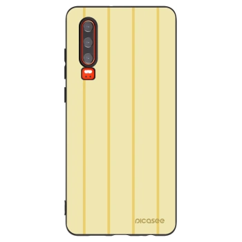 Picasee crna silikonska maskica za Huawei P30 - Liquid sunshine