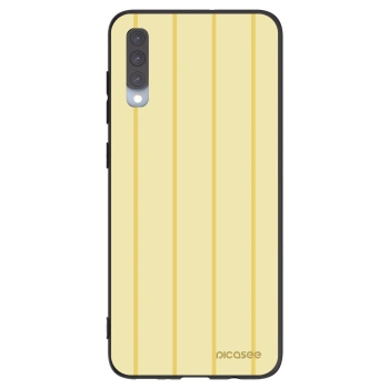 Picasee crna silikonska maskica za Samsung Galaxy A70 A705F - Liquid sunshine