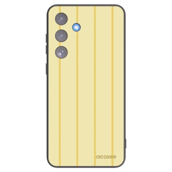 Picasee crna silikonska maskica za Samsung Galaxy S25 FE 5G - Liquid sunshine