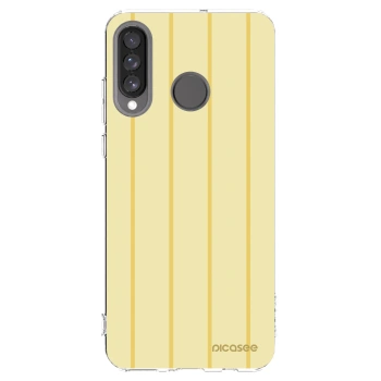 Picasee silikonska prozirna maskica za Huawei P30 Lite - Liquid sunshine