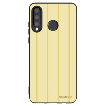 Picasee crna silikonska maskica za Huawei P30 Lite - Liquid sunshine