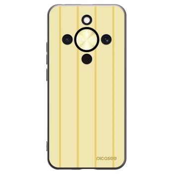 Picasee crna silikonska maskica za Honor Magic8 Lite 5G - Liquid sunshine