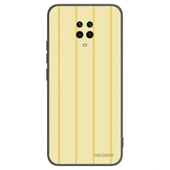 Picasee crna silikonska maskica za Xiaomi Redmi Note 9 Pro - Liquid sunshine