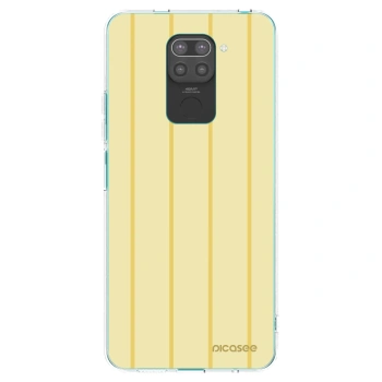 Picasee crna silikonska maskica za Xiaomi Redmi Note 9 - Liquid sunshine