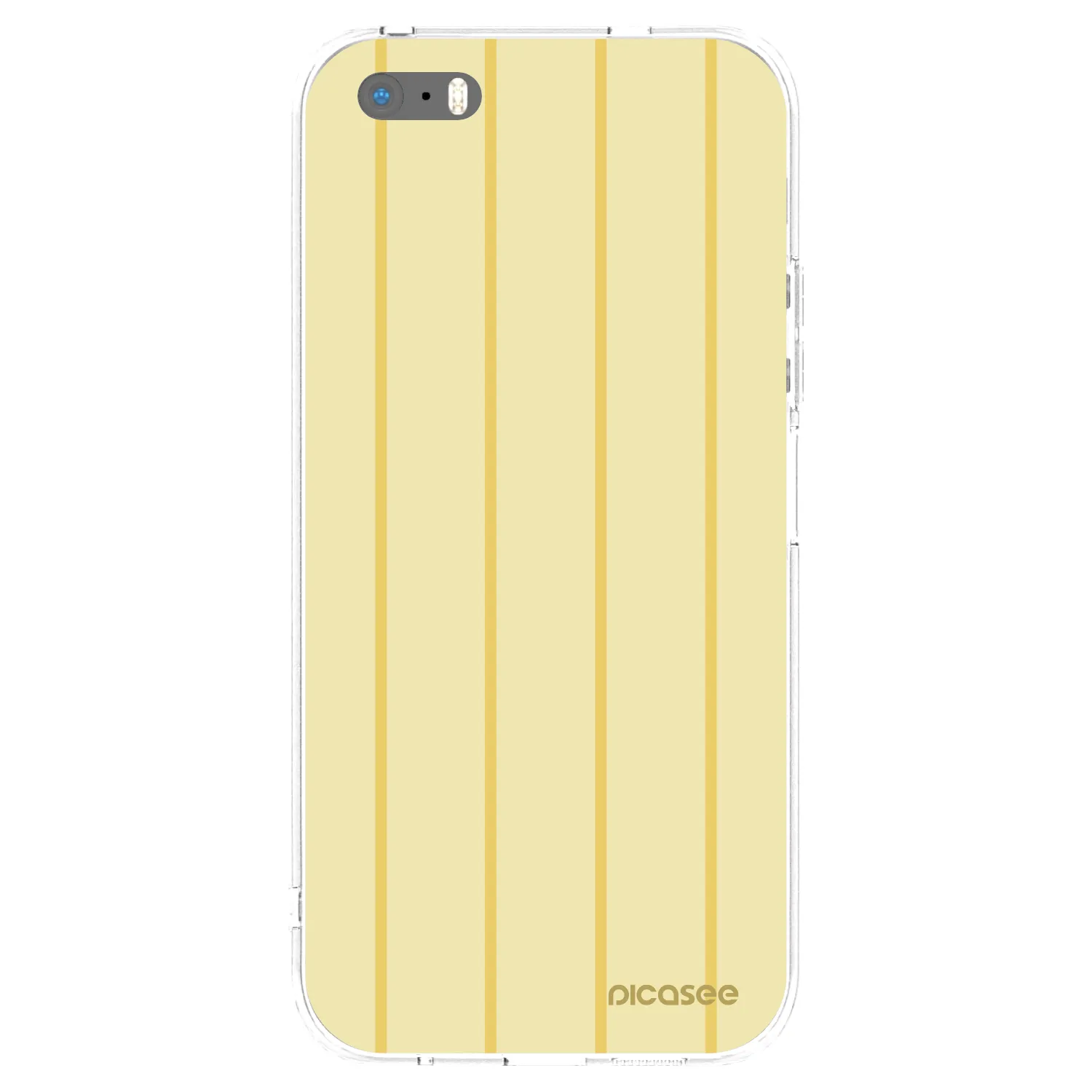 Picasee silikonska prozirna maskica za Apple iPhone 5/5S/SE - Liquid sunshine