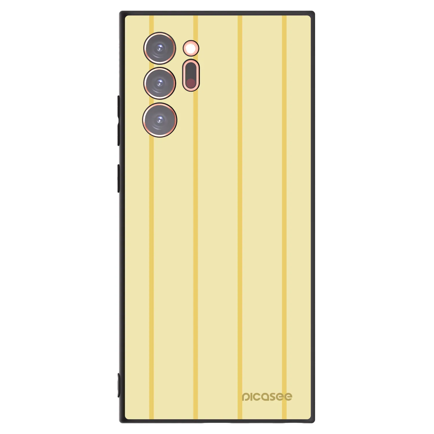 Picasee crna silikonska maskica za Samsung Galaxy Note 20 Ultra - Liquid sunshine