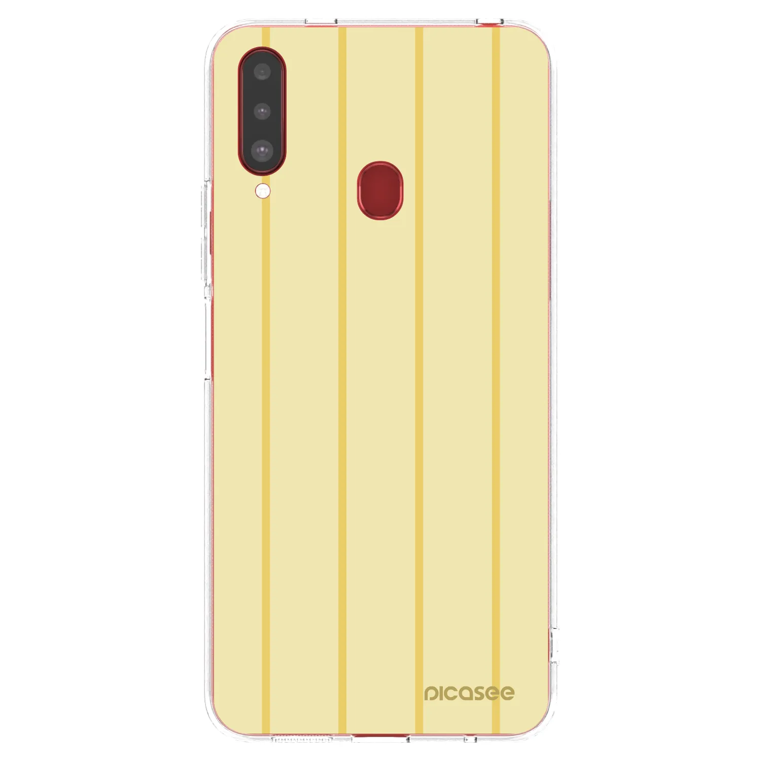 Picasee silikonska prozirna maskica za Samsung Galaxy A20s - Liquid sunshine