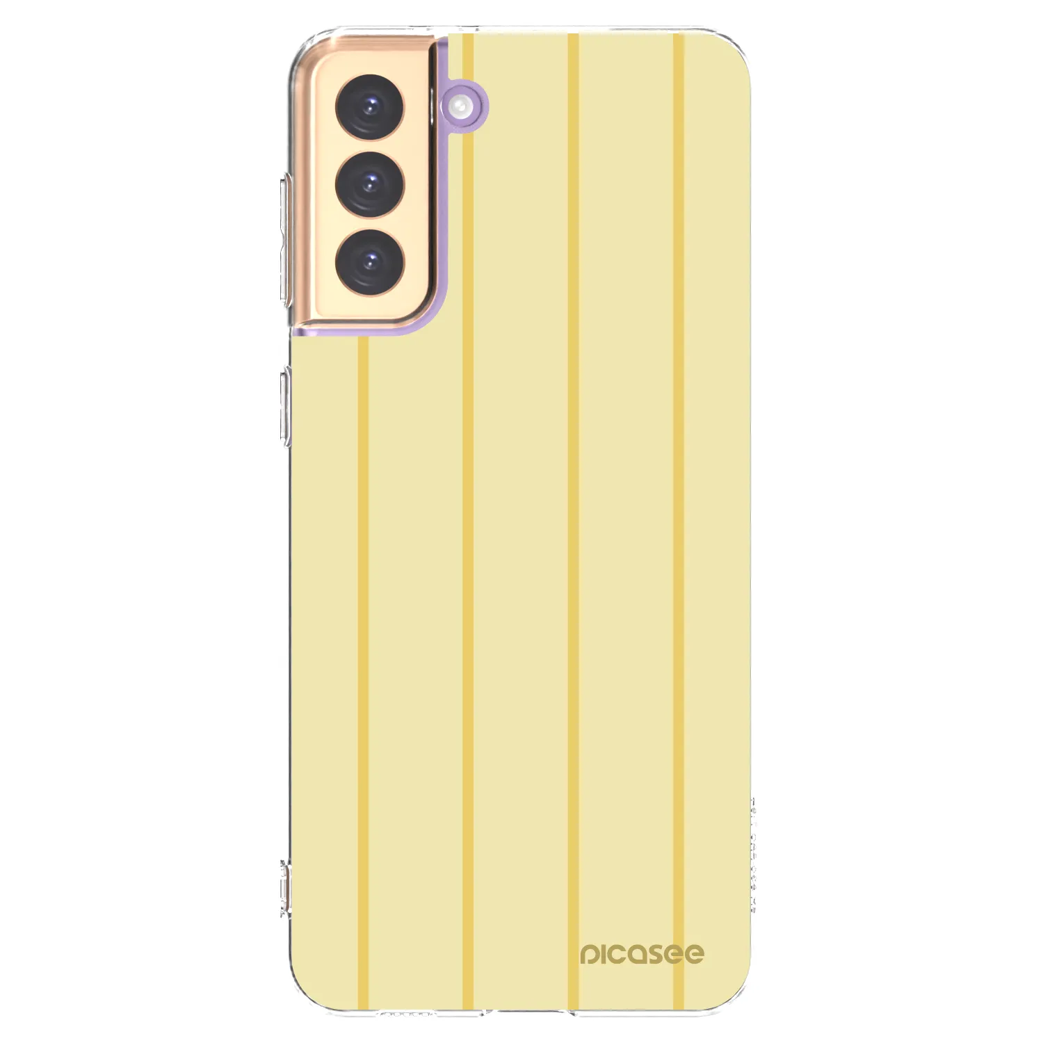 Picasee silikonska prozirna maskica za Samsung Galaxy S21+ 5G G996F - Liquid sunshine