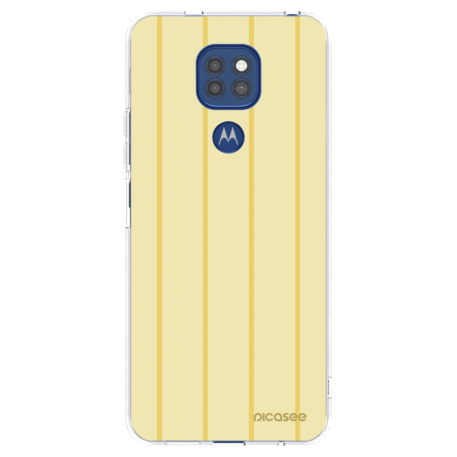 Picasee silikonska prozirna maskica za Motorola Moto G9 Play - Liquid sunshine