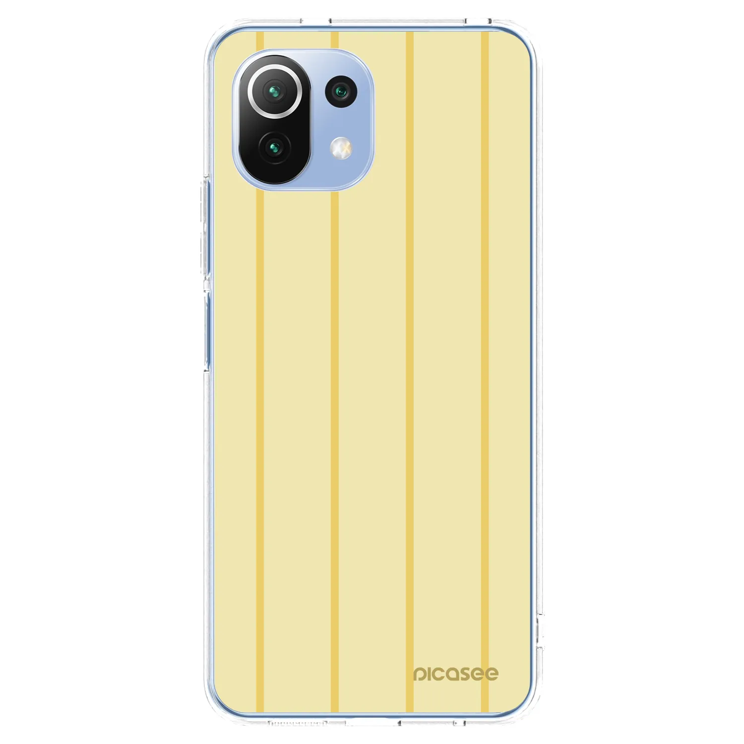 Picasee silikonska prozirna maskica za Xiaomi Mi 11 Lite - Liquid sunshine