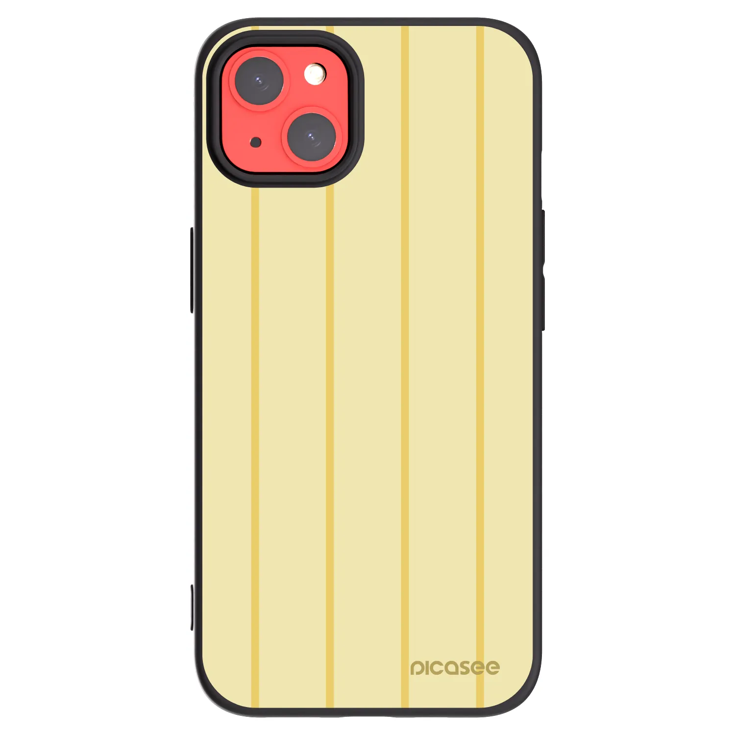 Picasee crna silikonska maskica za Apple iPhone 13 - Liquid sunshine