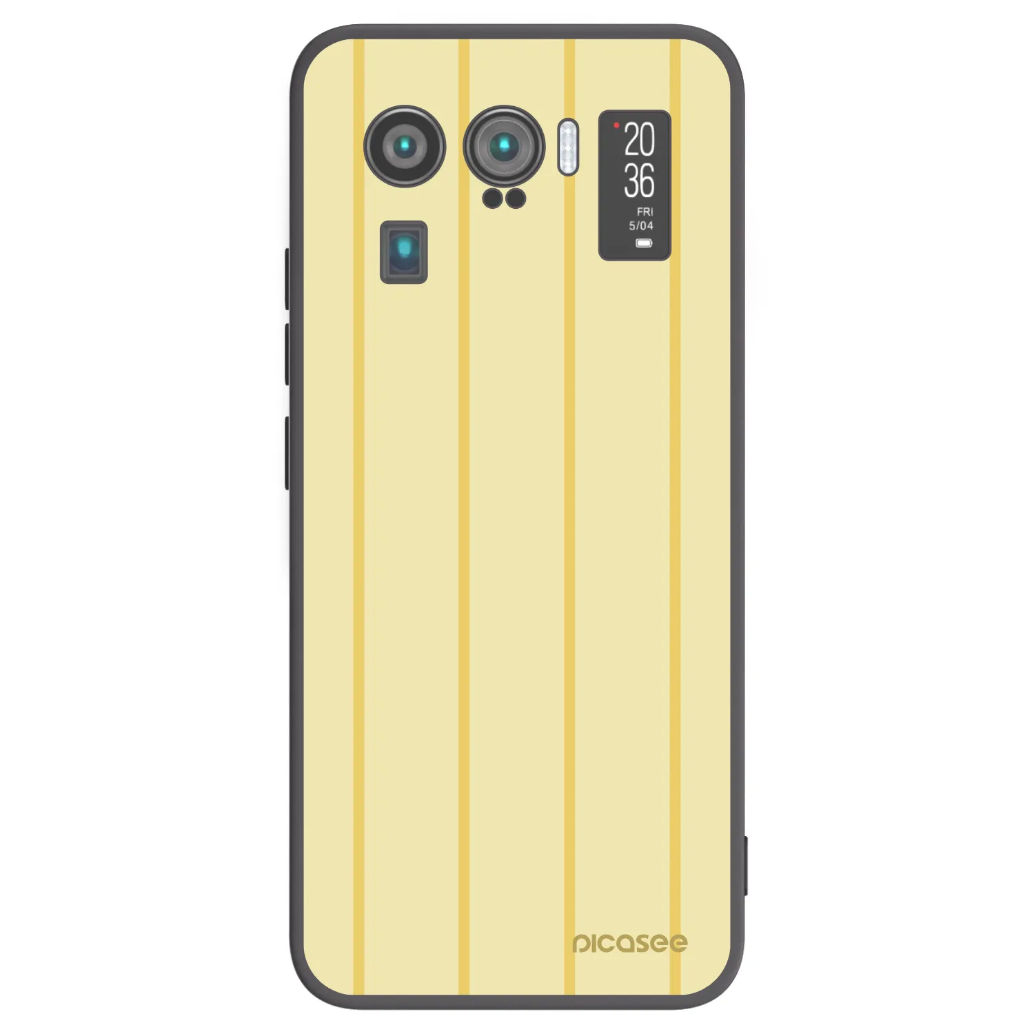 Picasee crna silikonska maskica za Xiaomi Mi 11 Ultra - Liquid sunshine