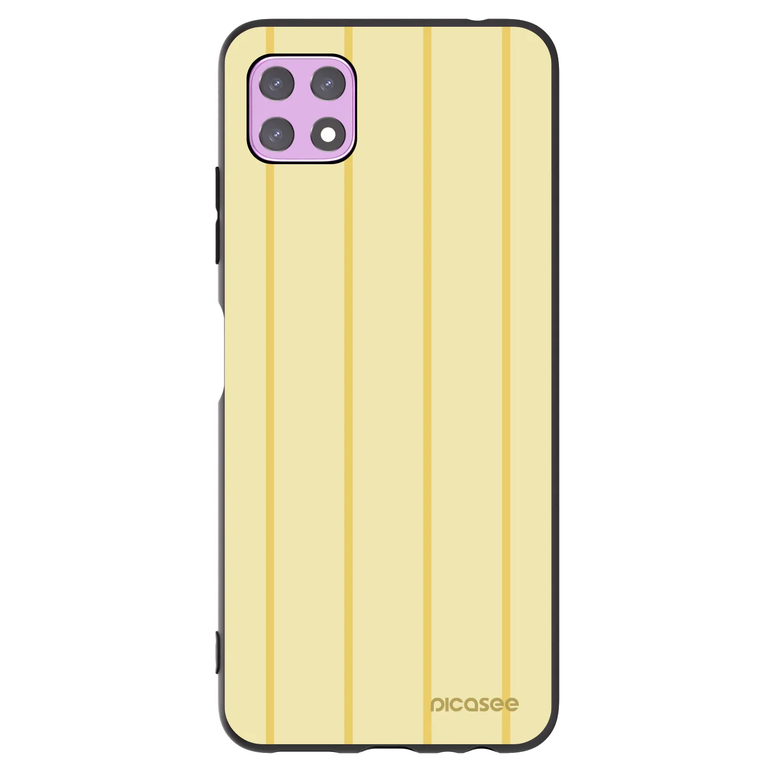 Picasee crna silikonska maskica za Samsung Galaxy A22 A226B 5G - Liquid sunshine