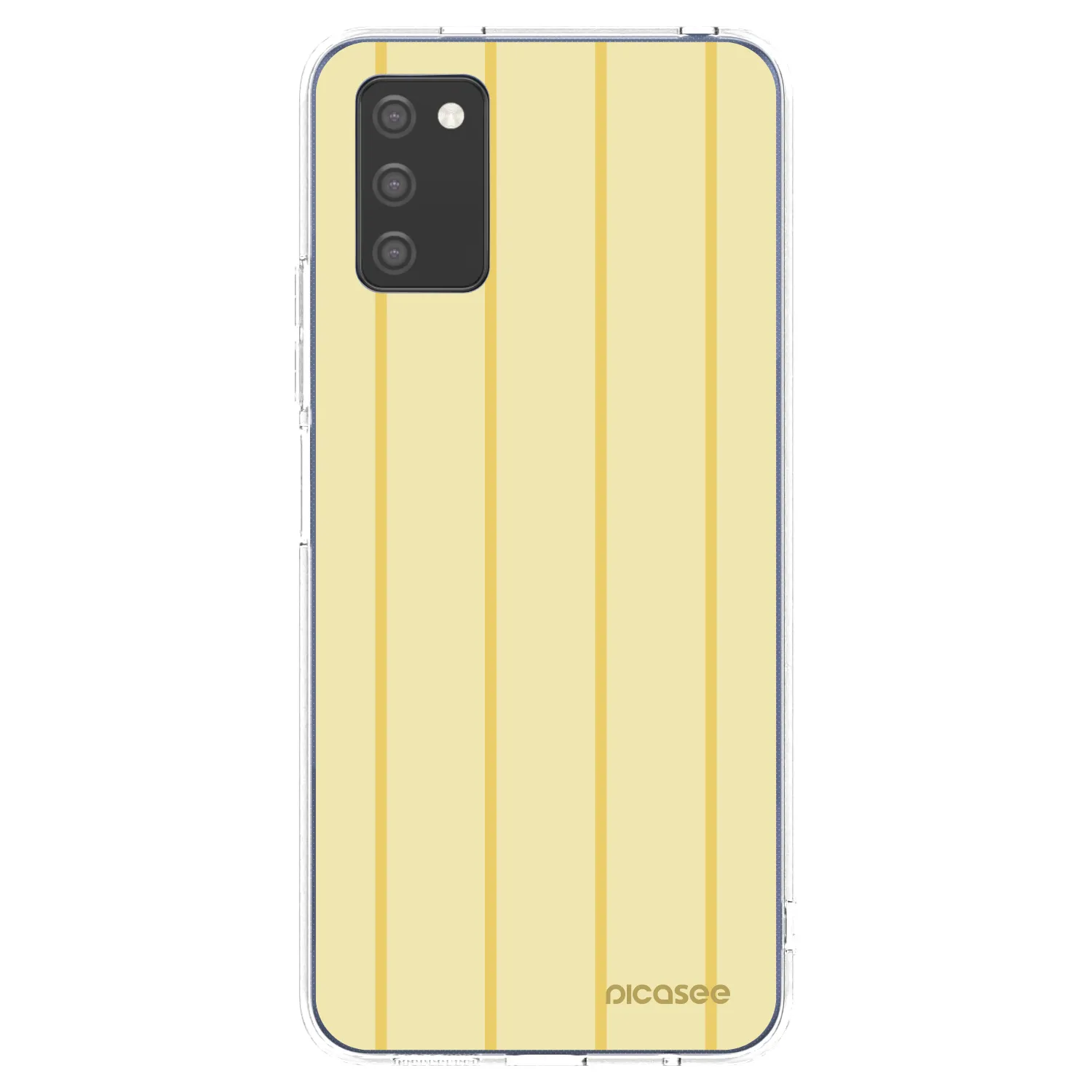 Picasee silikonska prozirna maskica za Samsung Galaxy A02s A025G - Liquid sunshine