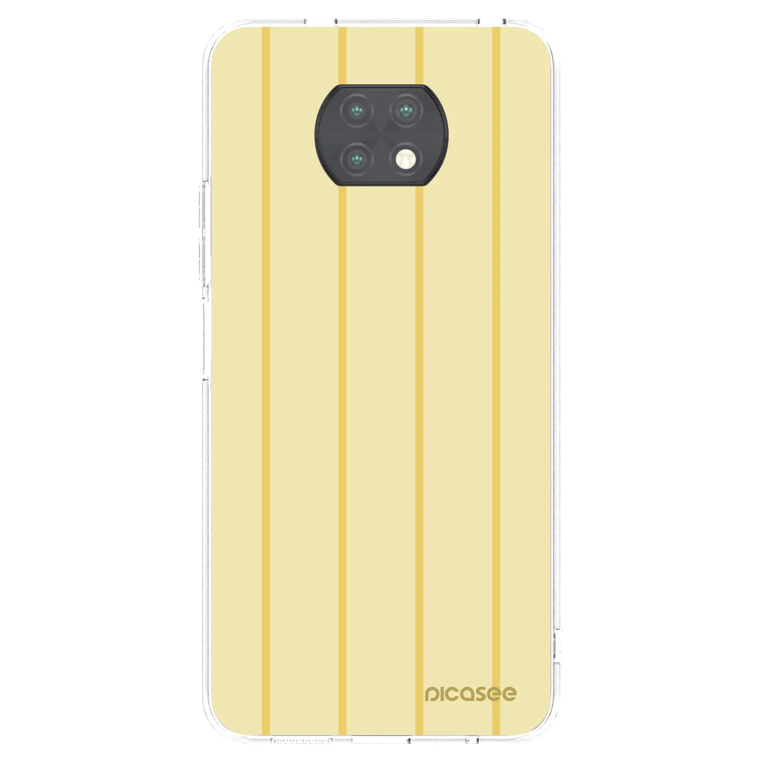 Picasee silikonska prozirna maskica za Xiaomi Redmi Note 9T - Liquid sunshine