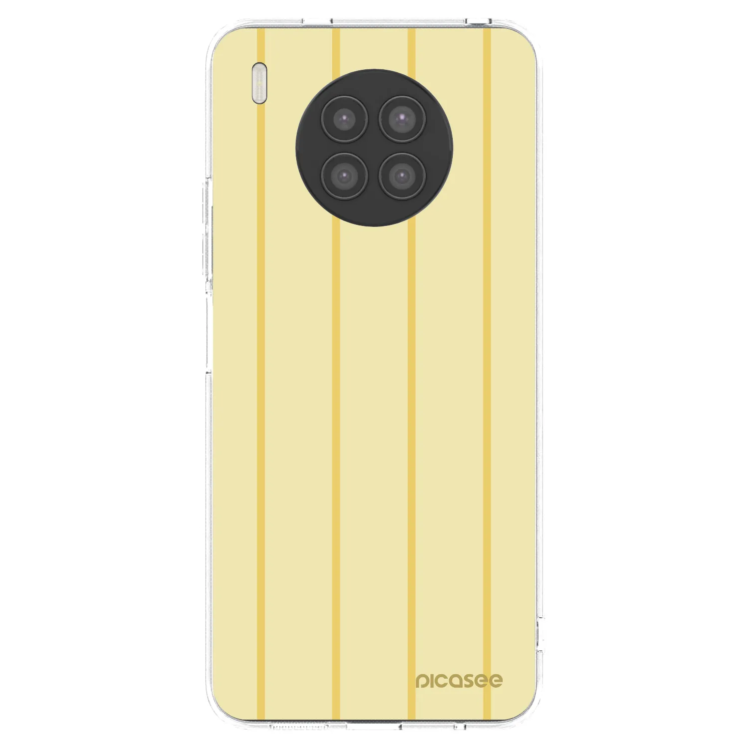 Picasee silikonska prozirna maskica za Huawei Nova 8i - Liquid sunshine