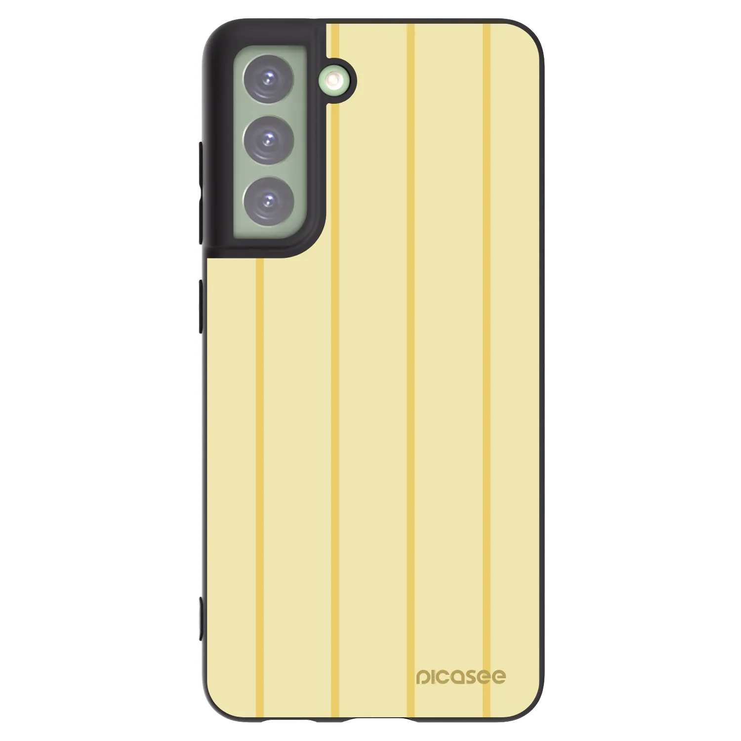 Picasee crna silikonska maskica za Samsung Galaxy S21 FE 5G - Liquid sunshine