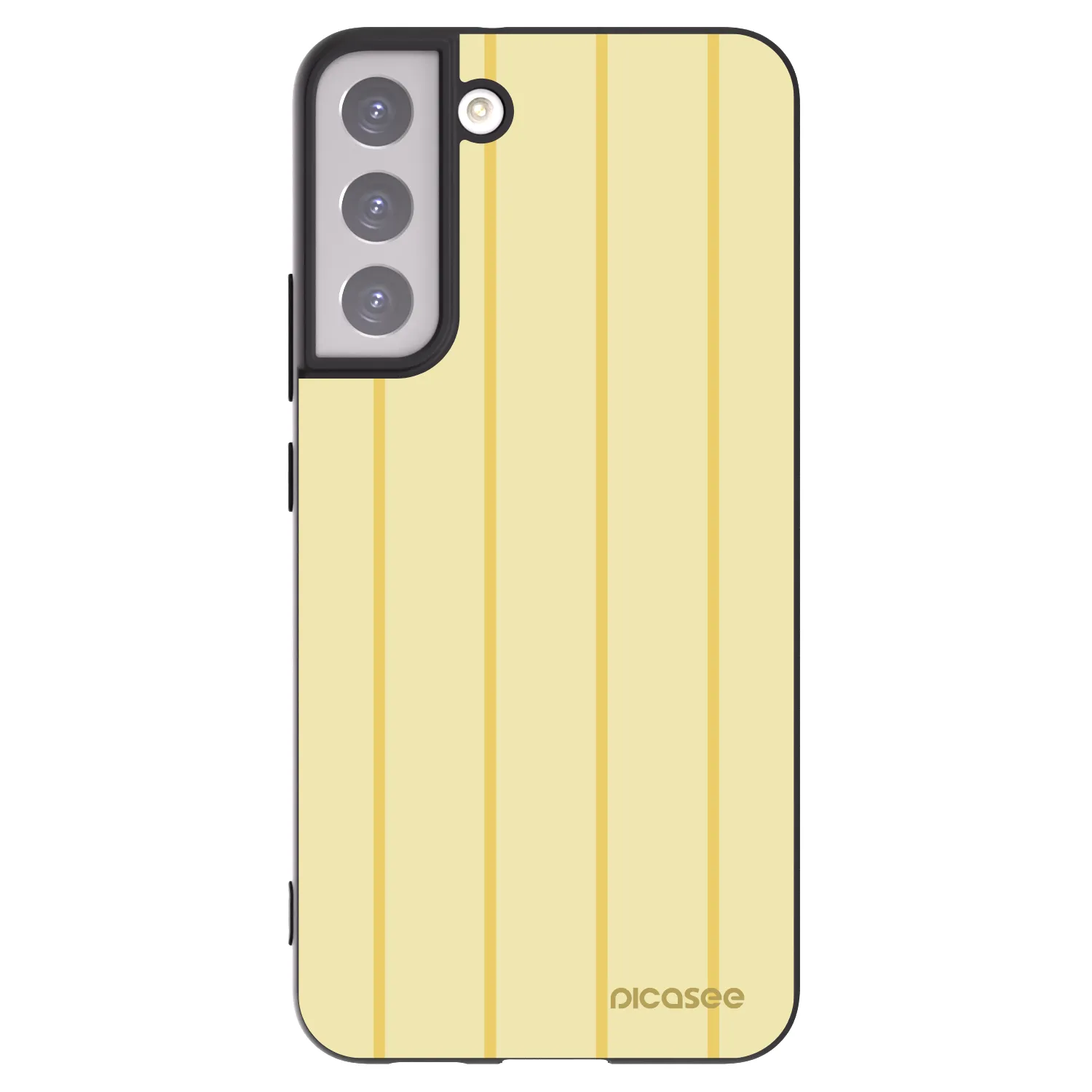 Picasee crna silikonska maskica za Samsung Galaxy S22+ 5G - Liquid sunshine