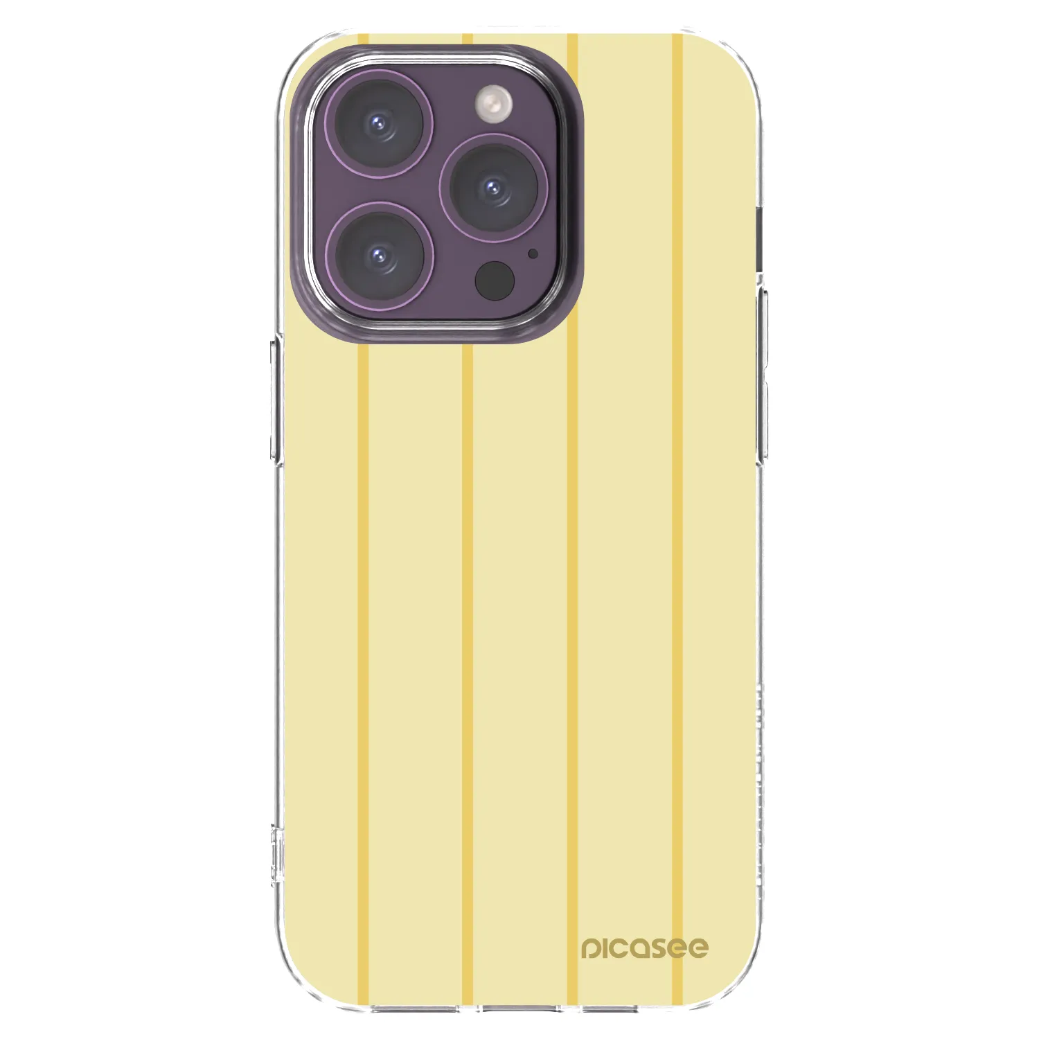 Picasee silikonska prozirna maskica za Apple iPhone 14 Pro - Liquid sunshine