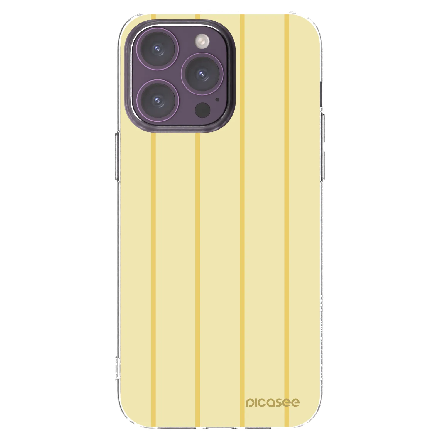 Picasee silikonska prozirna maskica za Apple iPhone 14 Pro Max - Liquid sunshine