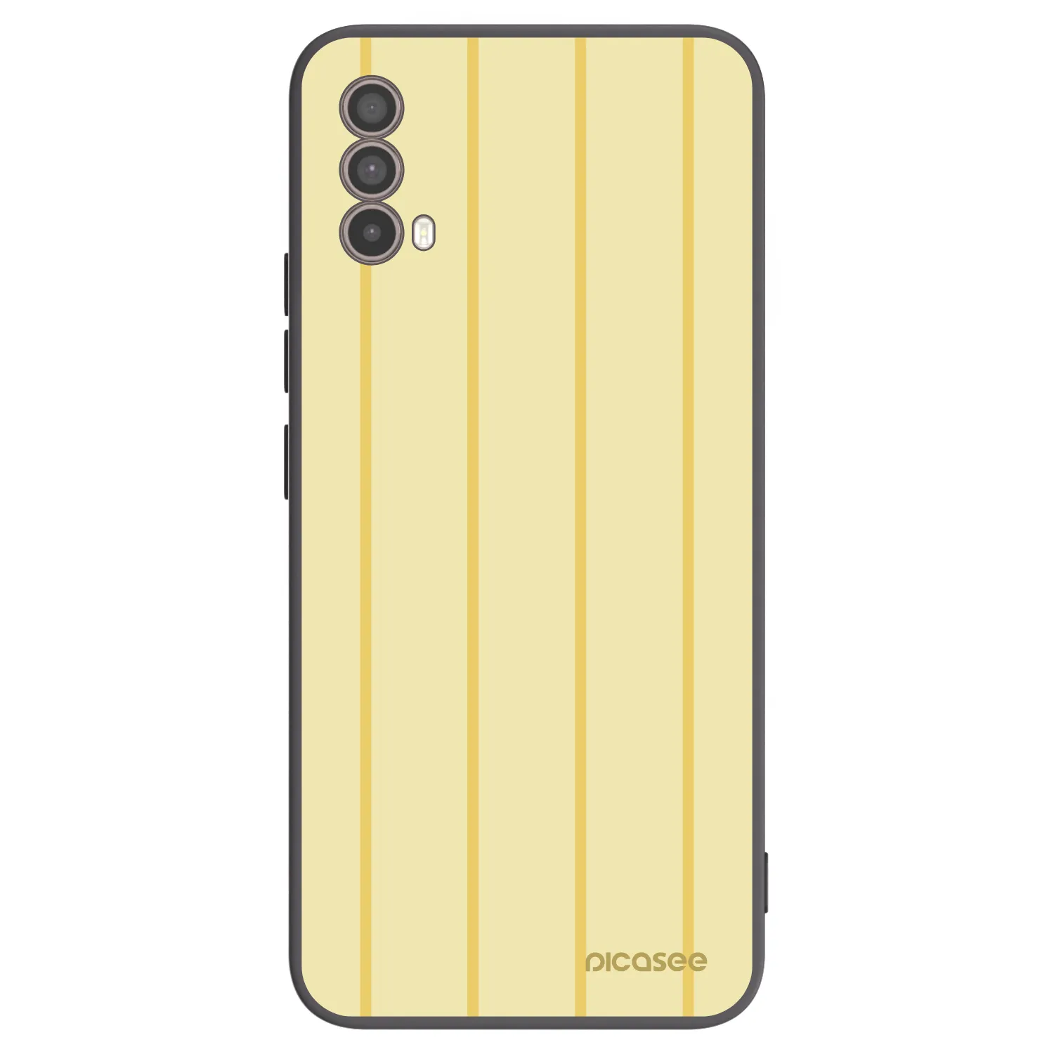 Picasee crna silikonska maskica za Motorola Moto E40 - Liquid sunshine