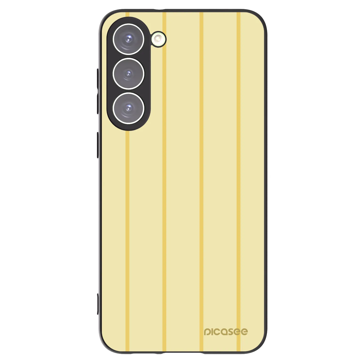 Picasee crna silikonska maskica za Samsung Galaxy S23+ 5G - Liquid sunshine