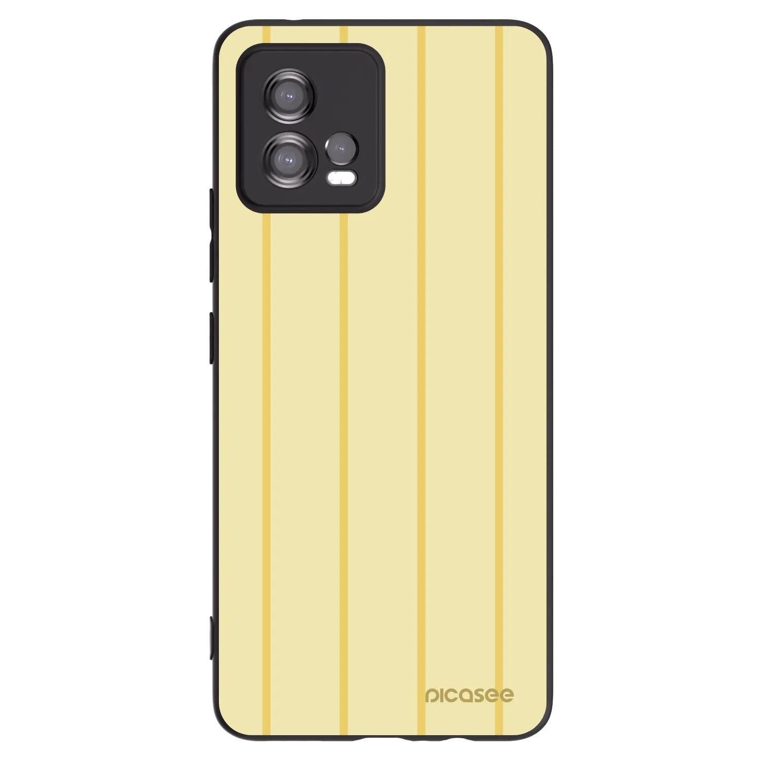 Picasee crna silikonska maskica za Motorola Moto G72 - Liquid sunshine