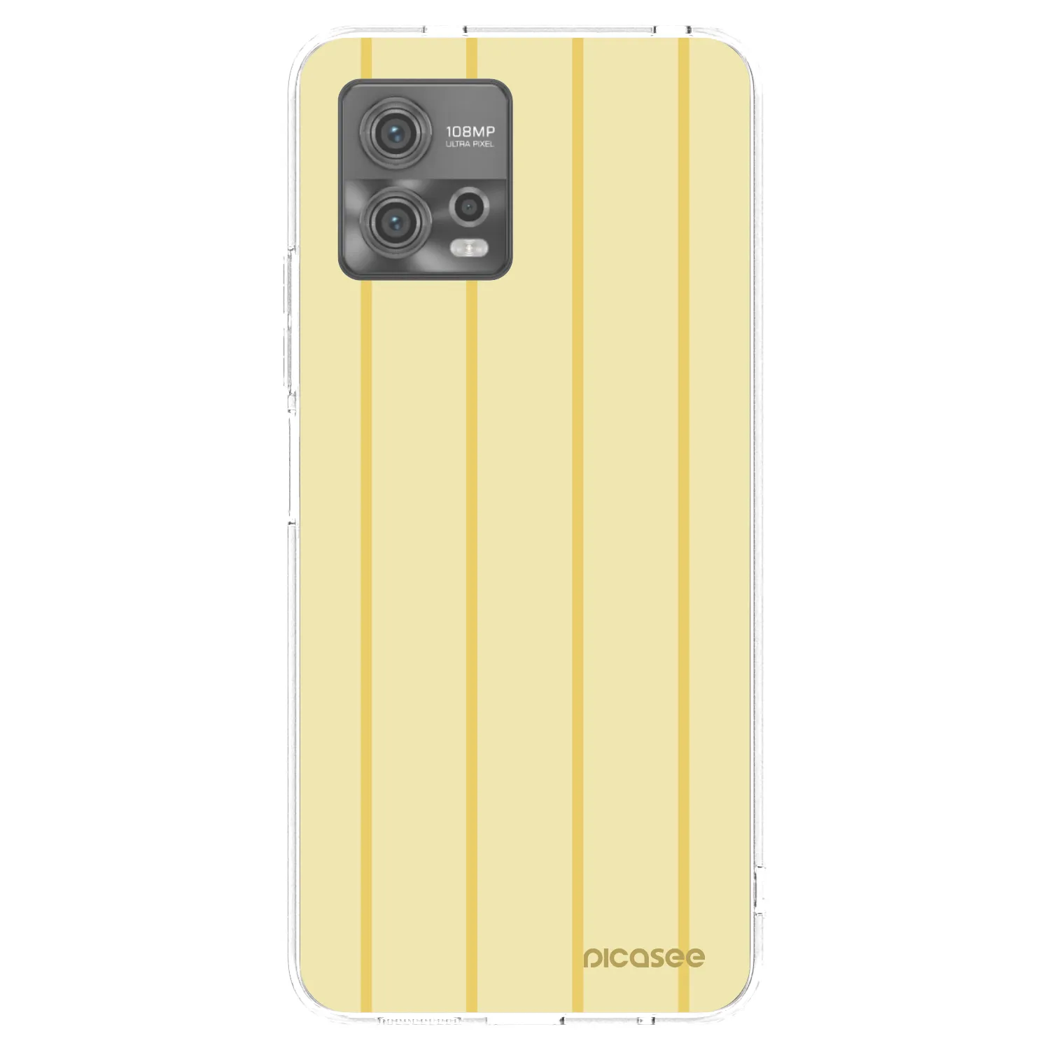 Picasee silikonska prozirna maskica za Motorola Moto G72 - Liquid sunshine