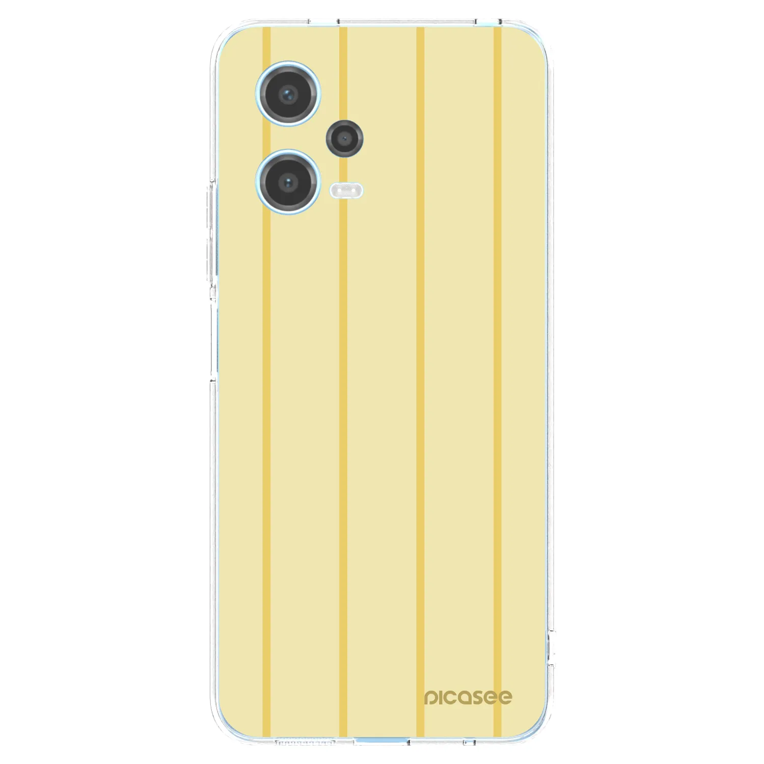 Picasee silikonska prozirna maskica za Xiaomi Redmi Note 12 5G - Liquid sunshine