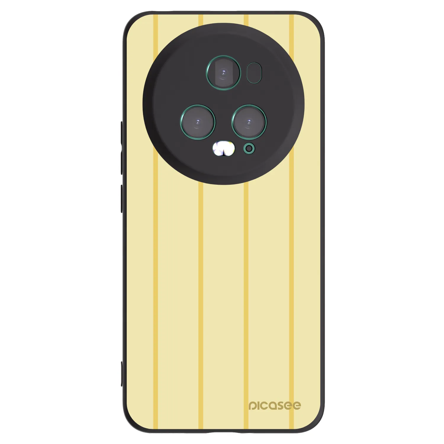 Picasee crna silikonska maskica za Honor Magic5 Pro - Liquid sunshine