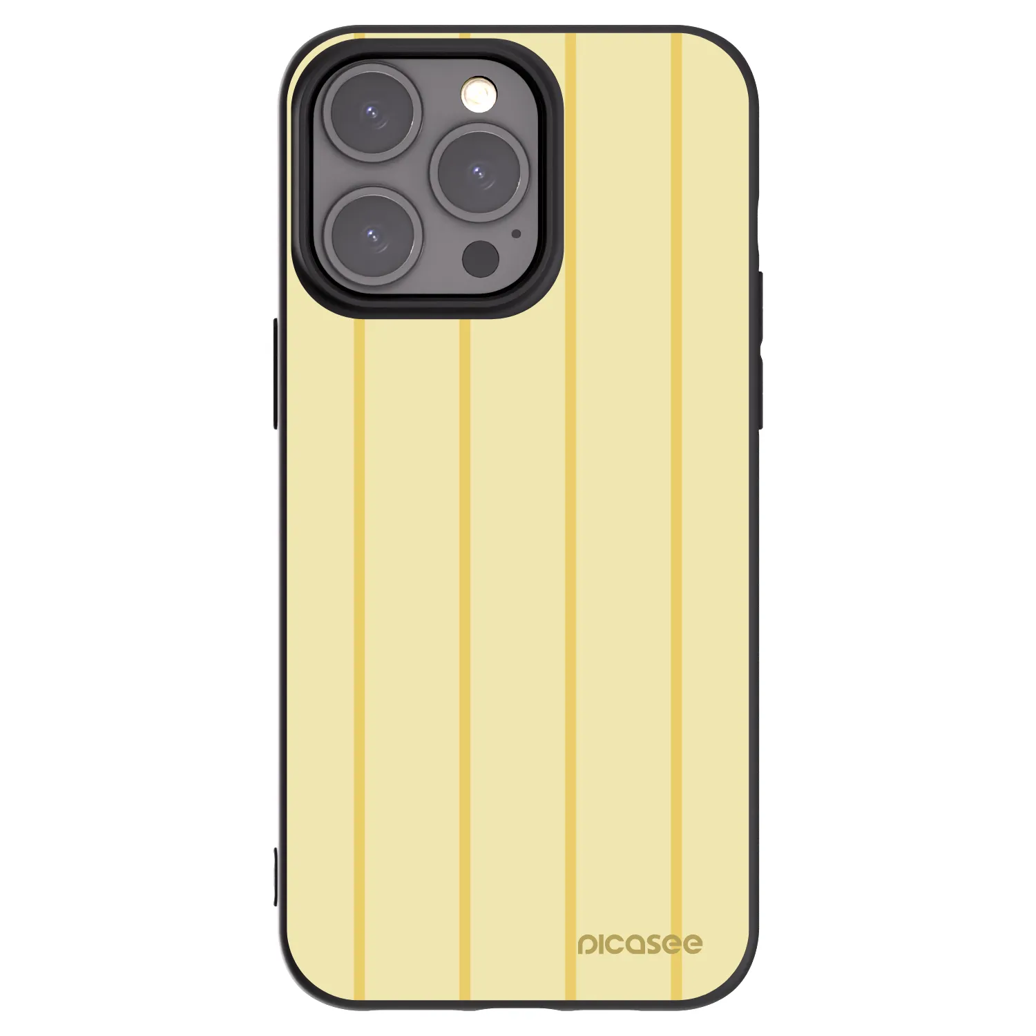 Picasee crna silikonska maskica za Apple iPhone 15 Pro Max - Liquid sunshine