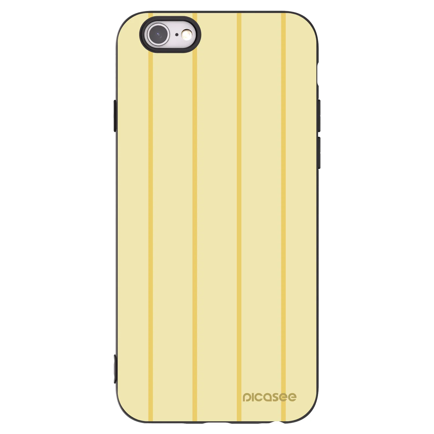 Picasee crna silikonska maskica za Apple iPhone 6/6S - Liquid sunshine