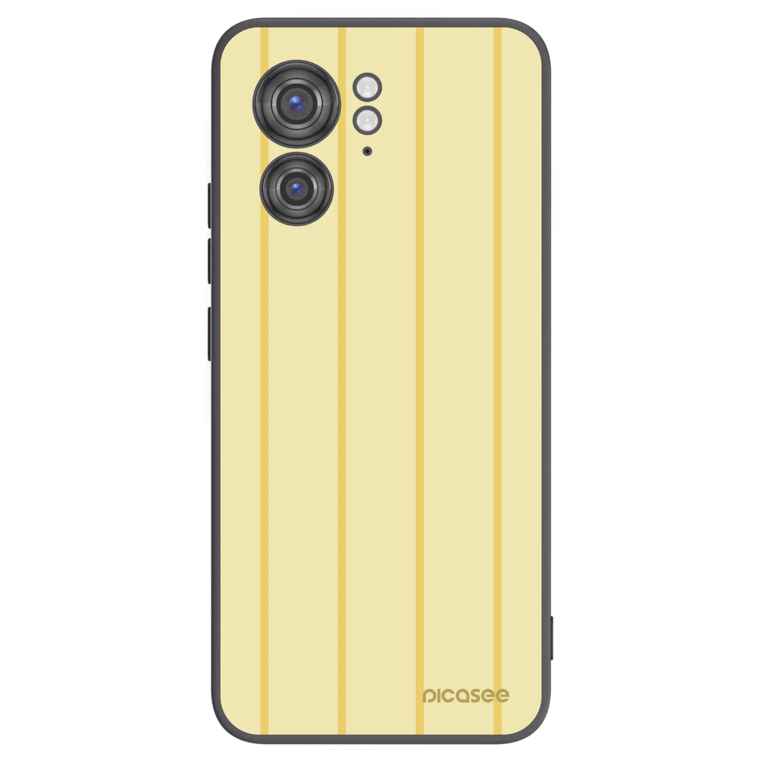 Picasee crna silikonska maskica za Motorola Edge 40 - Liquid sunshine