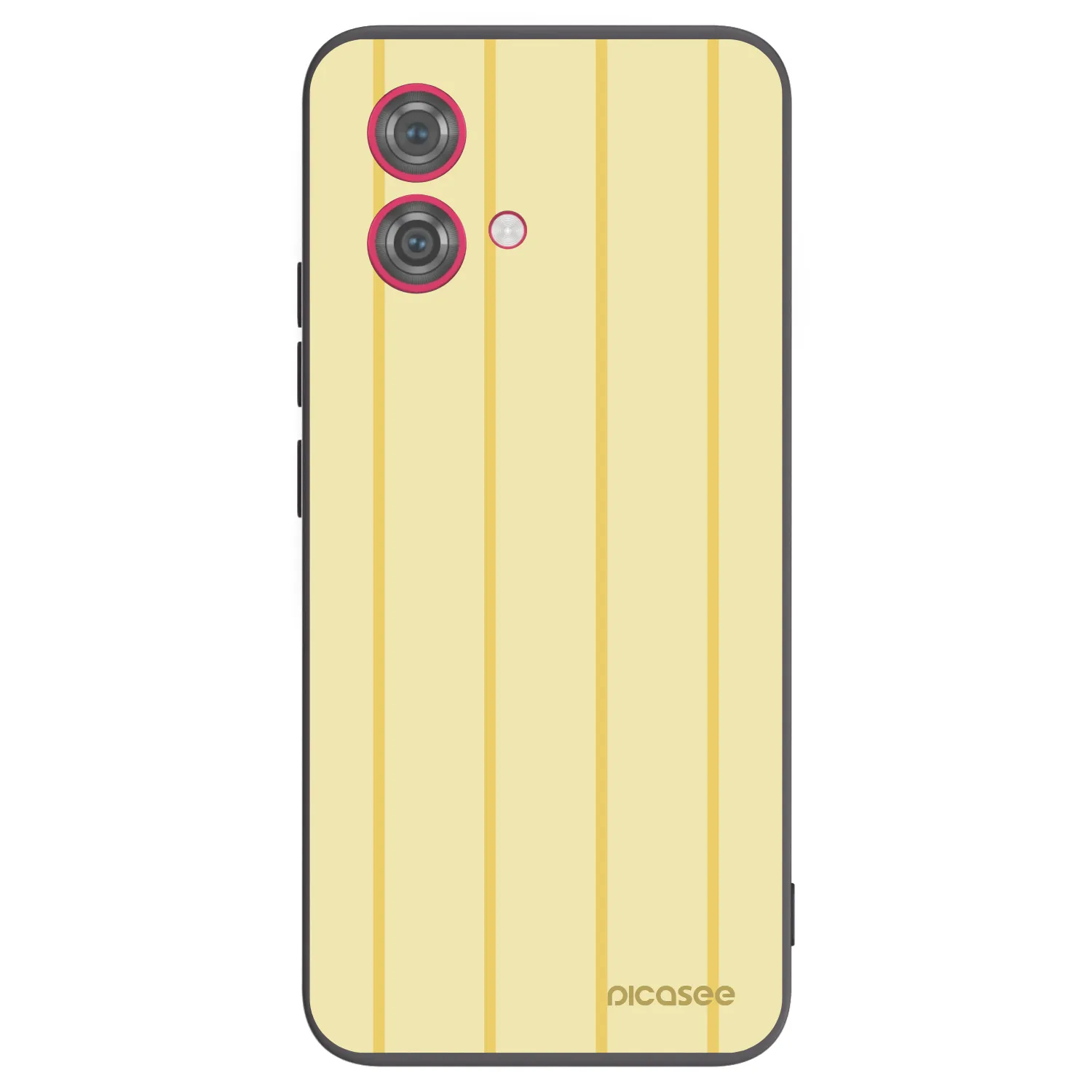 Picasee crna silikonska maskica za Motorola Moto G84 5G - Liquid sunshine